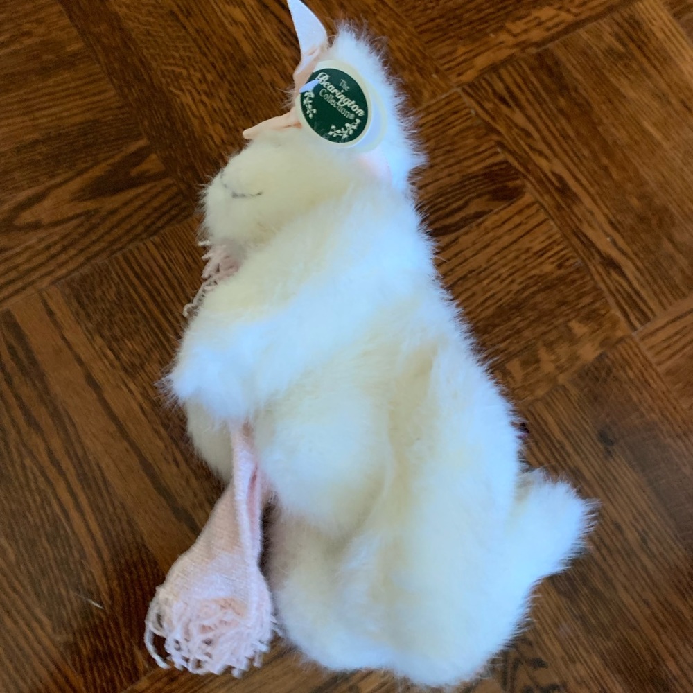 white kneeling prayer bear